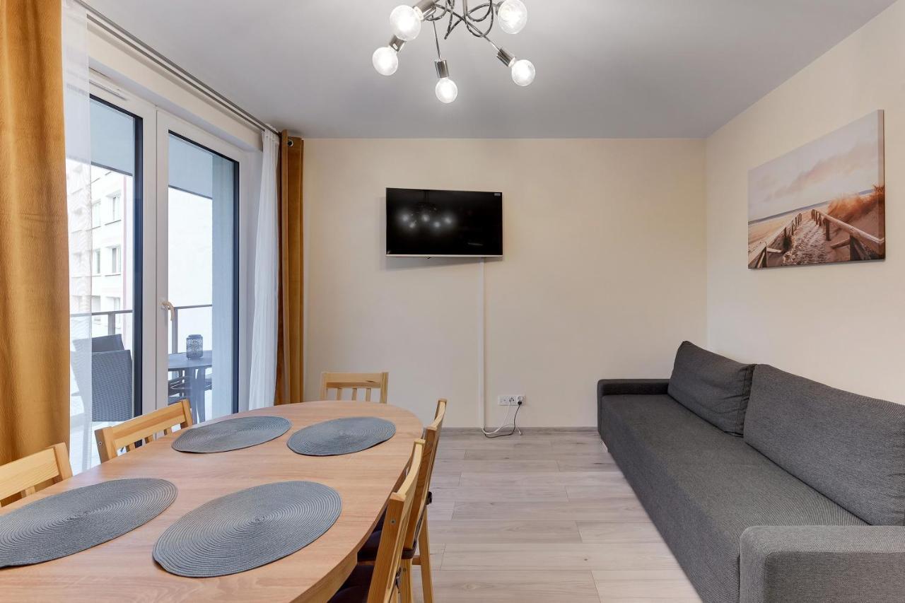 Gdansk Centrum - Apartament 3 - Pokojowy Z Duzym Tarasem ภายนอก รูปภาพ
