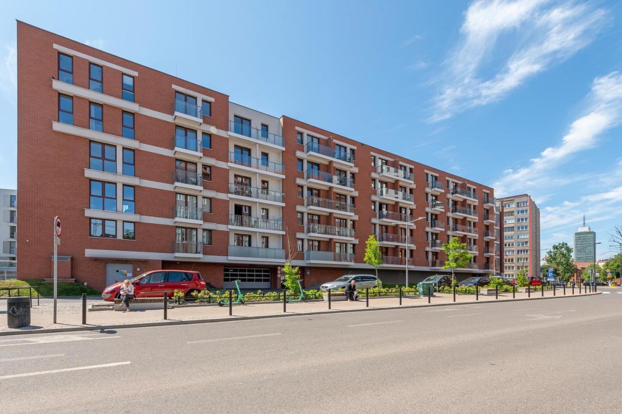 Gdansk Centrum - Apartament 3 - Pokojowy Z Duzym Tarasem ภายนอก รูปภาพ