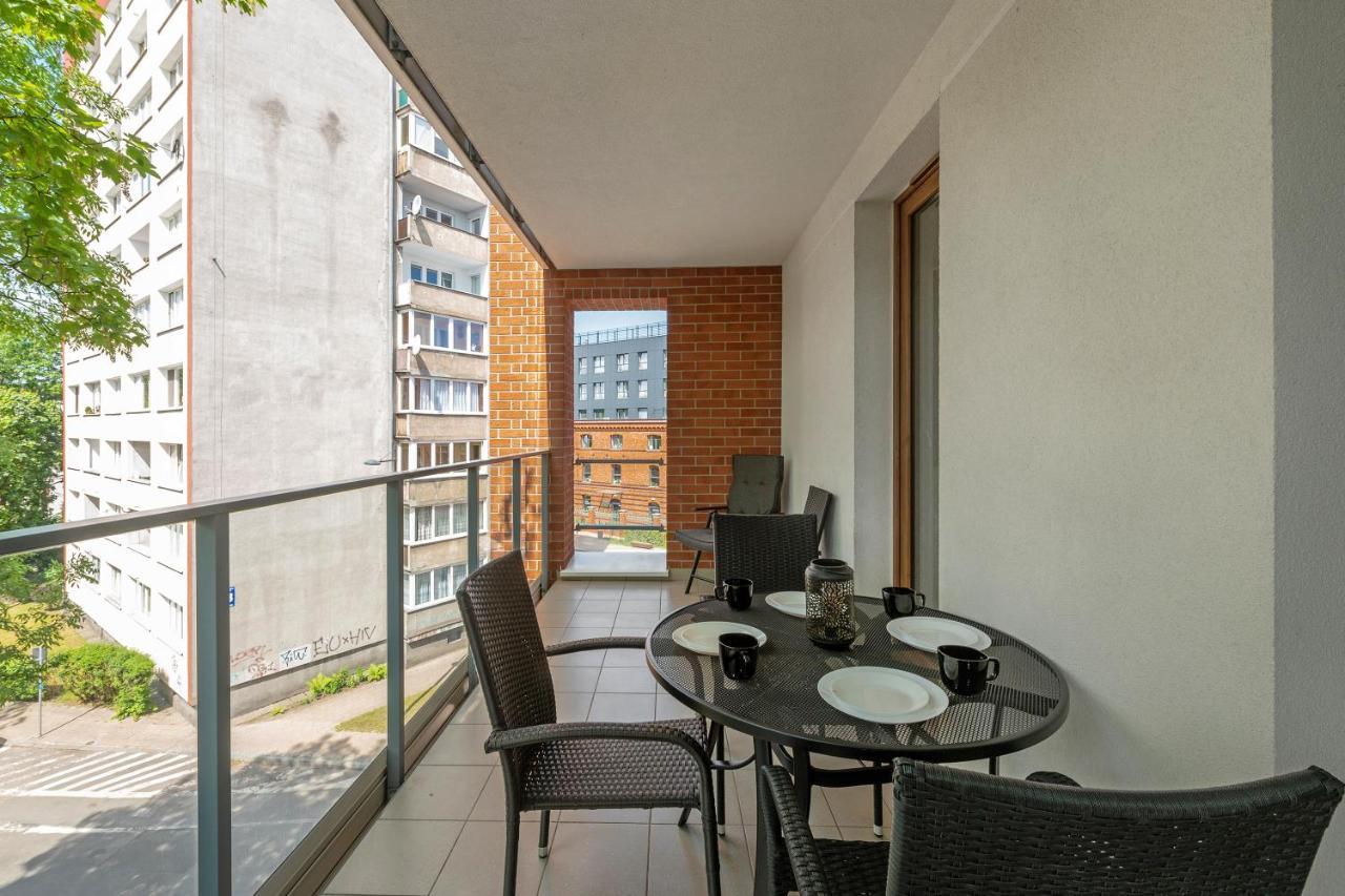 Gdansk Centrum - Apartament 3 - Pokojowy Z Duzym Tarasem ภายนอก รูปภาพ